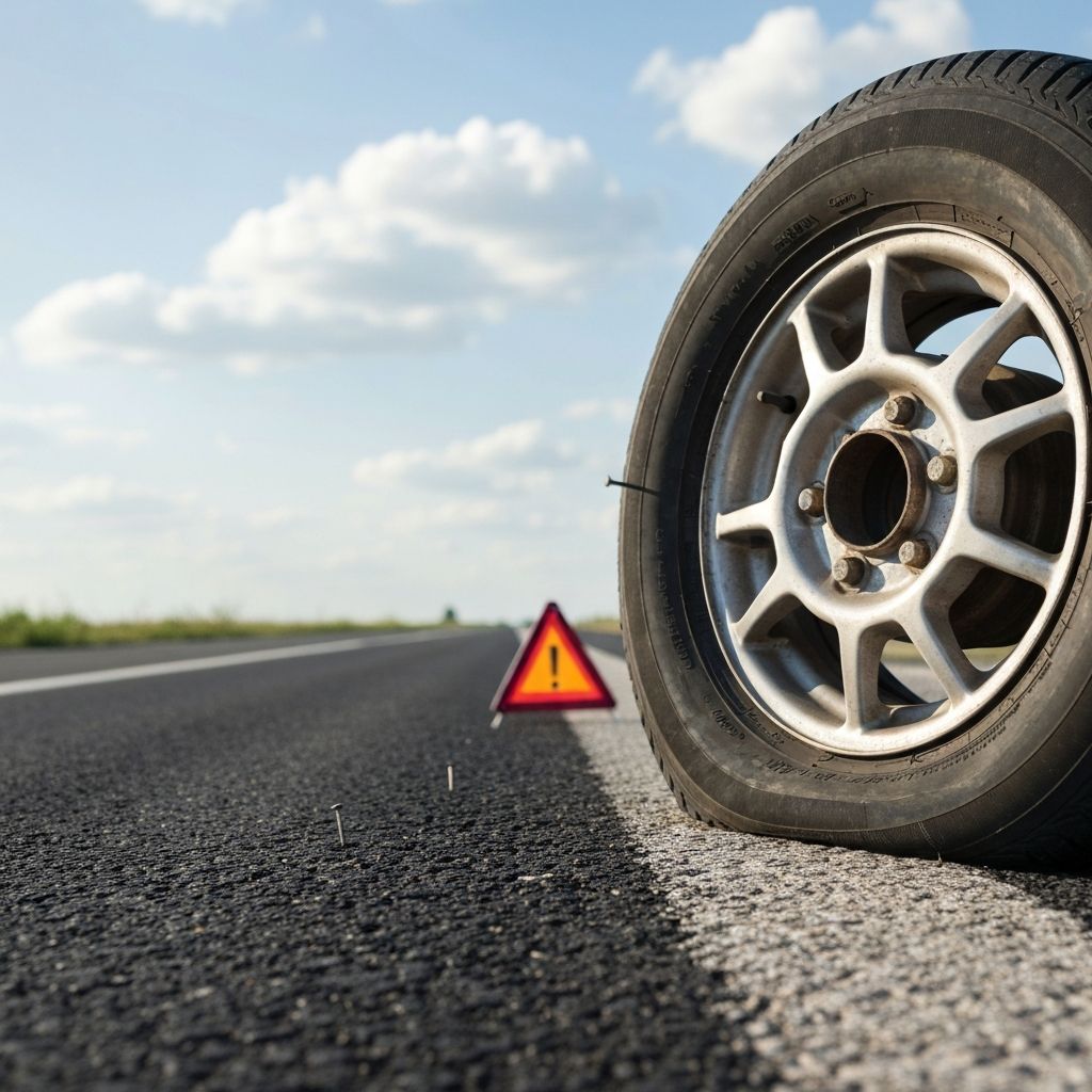 Crevaison en pleine route : Les gestes qui sauvent à Bordeaux